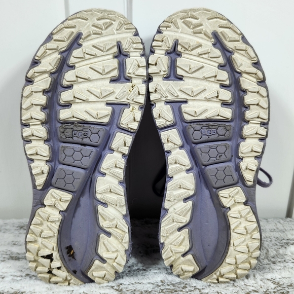 UGG "CA805 June Gloom" Purple Platform Sneakers Lace Up Shoes | Women's Size 8 - Picture 11 of 14